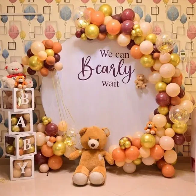 Welcome baby home decoration with balloon arch, Gurugram