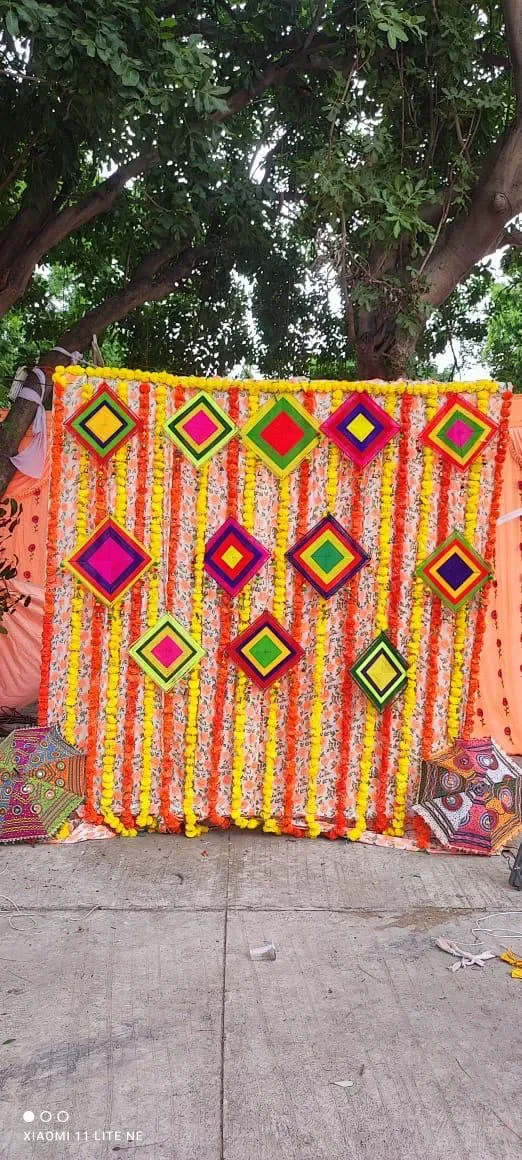 Urli Decoration with Flowers