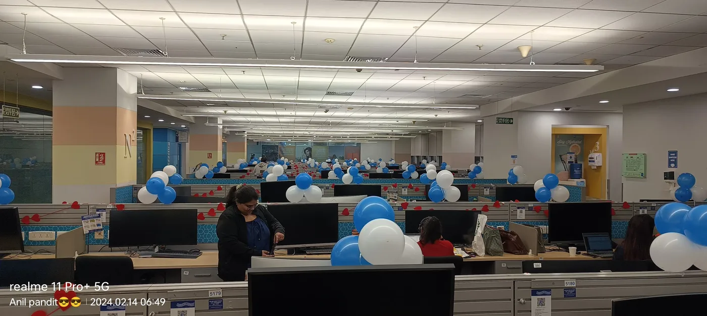 Office Event Balloon Decoration Gurugram